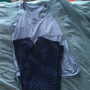 Fabletics workout outfit.